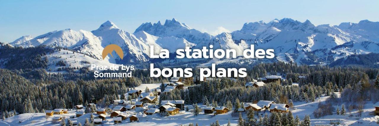 Studio Cabine Praz De Lys 塔南日 外观 照片